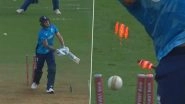 Mohammed Shami Castles Brydon Carse's Stumps On ODI Return, Picks England Pacer's Wicket During IND vs ENG 1st ODI 2025 (Watch Video)