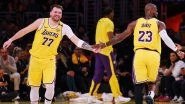 Luka Doncic Makes Modest Debut For 17-Time NBA Champions, Scores 14 Points During Lakers vs Jazz Regular Season Match