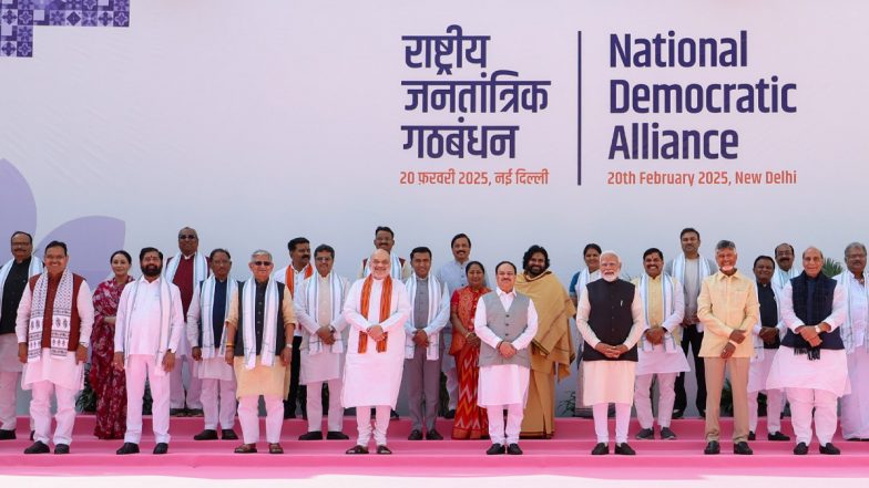 NDA Chief Ministers Meet After Delhi CM’s Swearing-In; PM Modi Attends