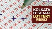 Kolkata Fatafat Result Today: Kolkata FF Result for March 25, 2025 Declared, Check Winning Numbers and Result Chart of Satta Matka-Type Lottery Game