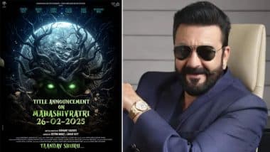 Not ‘The Virgin Tree’ Anymore? Sanjay Dutt To Announce New Title for His Sci-Fi Horror Comedy Co-Starring Mouni Roy, Sunny Singh and Palak Tiwari on Maha Shivratri – See New Poster