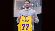 NBA 2024&ndash;25: Luka Doncic Reacts to Shocking Los Angeles Lakers Trade, Says &lsquo;He Thought It Was April Fools Day&rsquo;