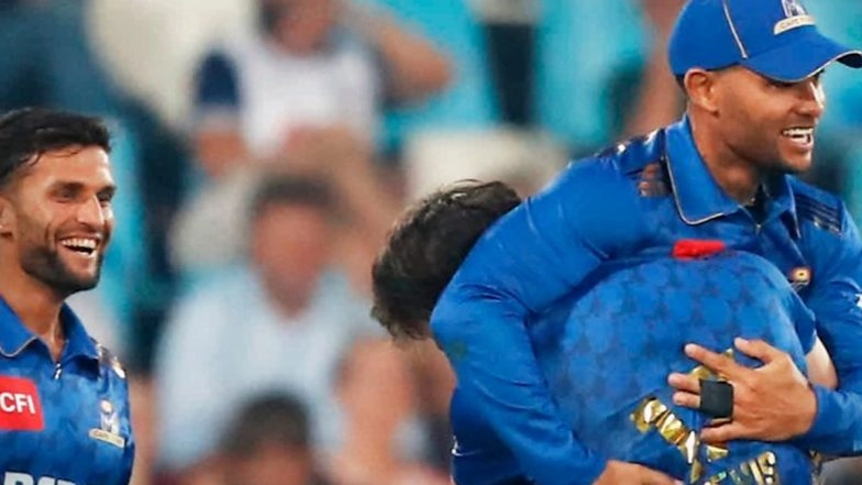 Reeza Hendricks, Dewald Brevis Explosive Knocks Take MI Cape Town to Win Over Pretoria Capitals