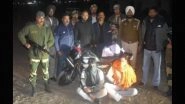 Punjab Drug Bust: BSF in Joint Operation With Anti-Narcotics Task Force Apprehends 2 Smugglers With 1.1 kg of Narcotics on Amritsar Border