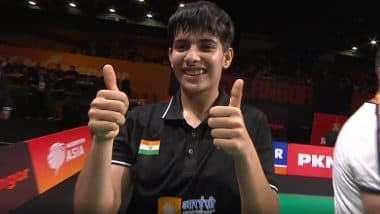 Anmol Kharb Wins Gold Medal in Women’s Singles Badminton at National Games 2025 After Beating Anupama Upadhyaya