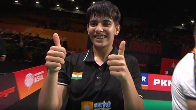National Games 2025: Indian Shuttler Anmol Kharb Wins Gold Medal 