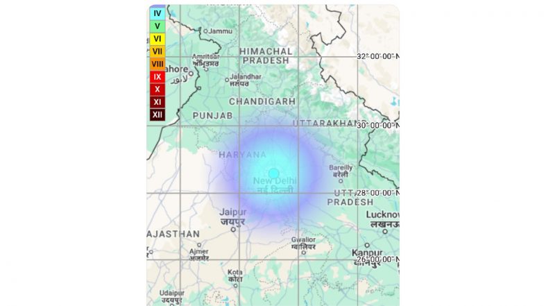 Earthquake Hits Delhi, Tremors Felt Across NCR