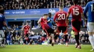 Everton 2-2 Manchester United, Premier League 2024-25: Second Half Goals From Bruno Fernandes and Manuel Ugarte Secure Point for Red Devils