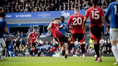 Everton 2-2 Manchester United, Premier League 2024-25: Second Half Goals From Bruno Fernandes and Manuel Ugarte Secure Point for Red Devils