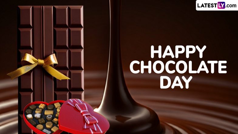 Chocolate Day 2025 Wishes: Share Sweet Quotes, Happy Chocolate Day Messages, Romantic Greetings, HD Images and Wallpapers To Send on Third Day of Valentine Week
