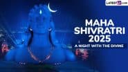 Maha Shivratri 2025 ‘A Night With the Divine’ Live Streaming: How To Watch Mahashivratri Celebration From Sadhguru’s Isha Foundation? Get YouTube Channel Link and Other Details