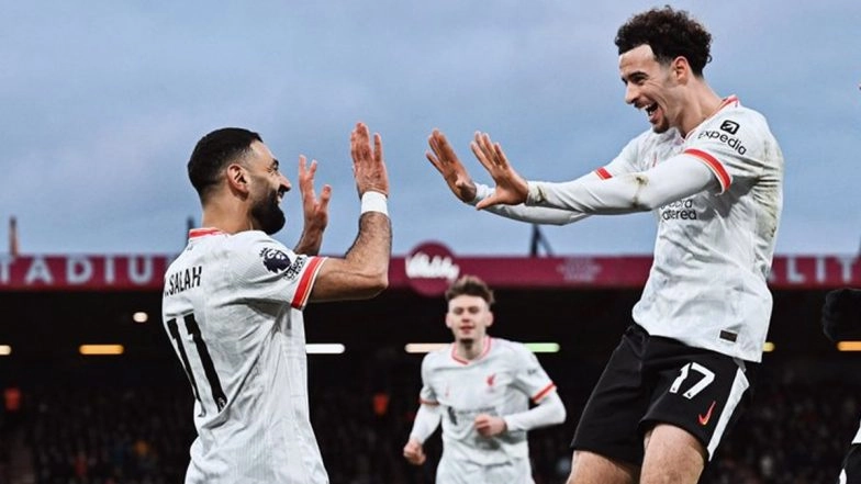 Premier League 2024–25: Mohamed Salah Double Pushes Liverpool Nine Points Clear in Points Table 