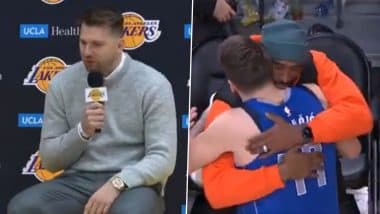 ‘I Wish Kobe and Gigi Were Here to See This Moment’: Luka Doncic Reacts to Joining Los Angeles Lakers in NBA 2024-25 Mega Trade (Watch Video)