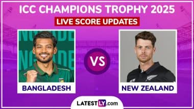 Bangladesh National Cricket Team vs New Zealand National Cricket Team Live Score and Updates