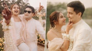 Prajakta Koli, Vrishank Khanal Share Adorable Moments from Their Intimate Haldi Ceremony (See Pics)