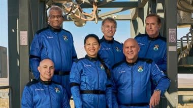 Jeff Bezos Blue Origin’s New Shepard Completes 10th Human Spaceflight, Carrying 6 Space Tourists Aboard NS-30 Flight