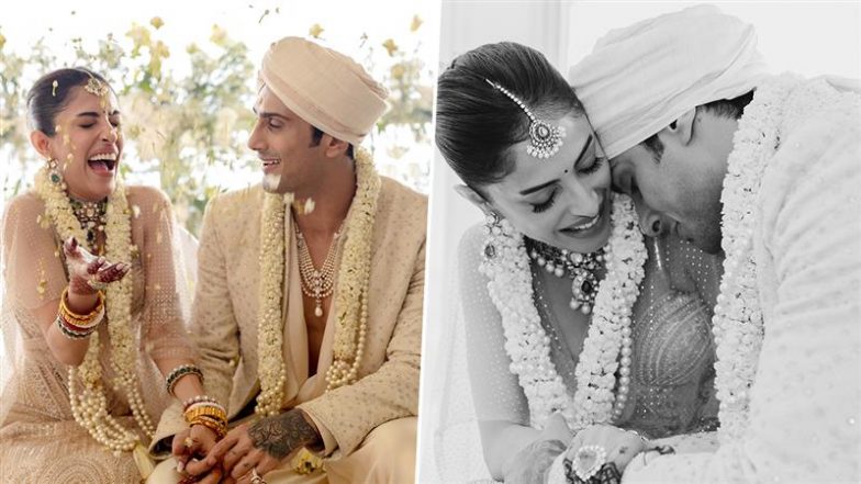 Prateik Babbar Marries Priya Banerjee on Valentine’s Day – Check First Pictures of Newlyweds!