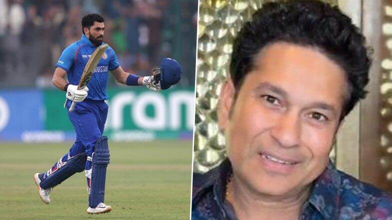 Ibrahim Zadran Replies to Sachin Tendulkar's Praise for His Century in Afghanistan vs England ICC Champions Trophy 2025 Match, Refers to Master Blaster as 'Man Who Inspired Generations'
