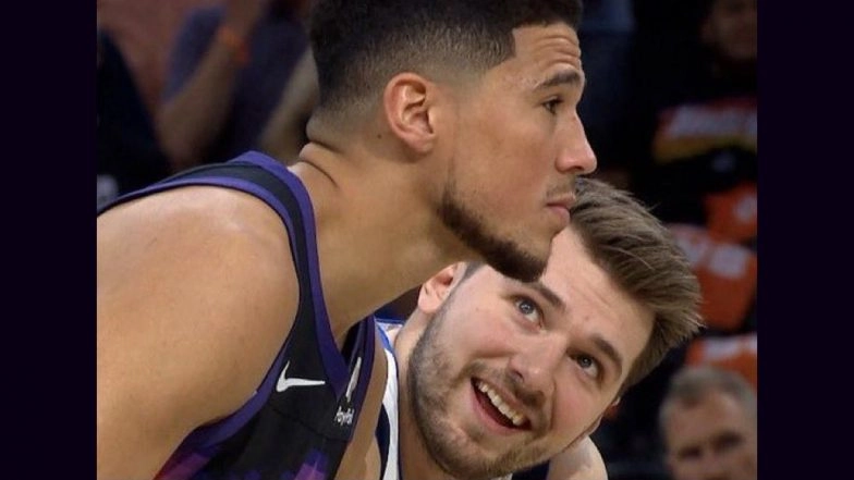 Phoenix Suns Guard Devin Booker Fires Shot at Luka Doncic Post Los Angeles Lakers Trade    