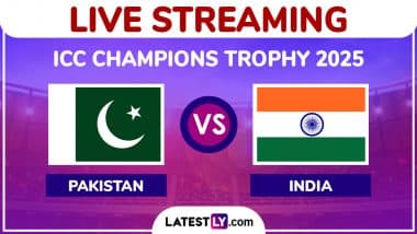 Pakistan vs India Live Streaming: Get PAK vs IND TV Channel Live Telecast and Online Details for ICC Champions Trophy 2025