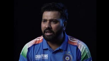 Captain Rohit Sharma Asserts Confidence Ahead of IND vs BAN ICC Champions Trophy 2025, says, 'Jo Hum Karte Aa Rahe Hai Pichle Kafi Saloo Seh Usse Dorahana Parega' (Watch Video)