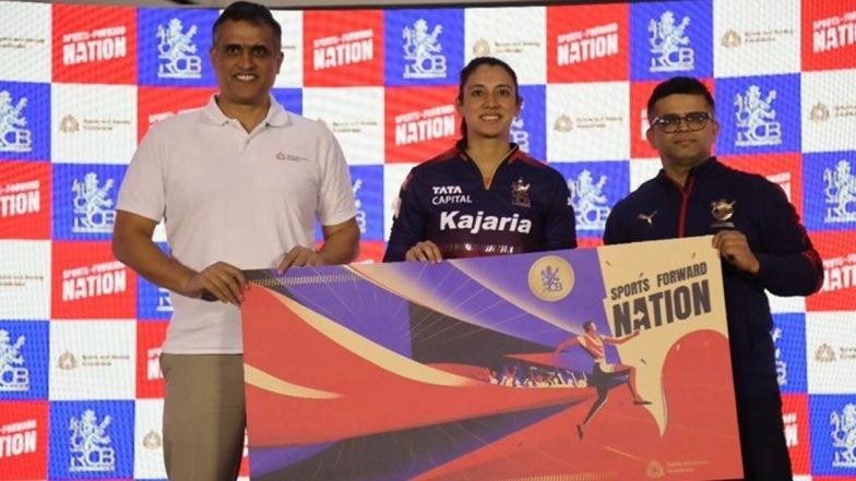 RCB Captain Smriti Mandhana Bats for Sports-Forward Nation     