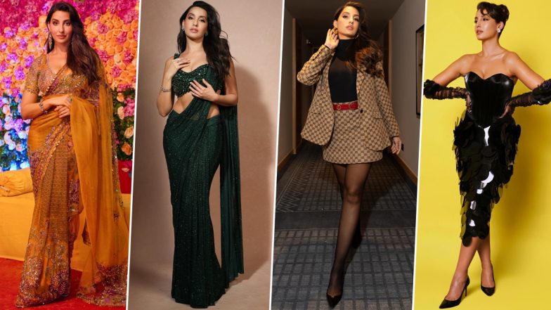Nora Fatehi Birthday: Stunning Wardrobe of the Actress that Deserves Your Attention (View Pics)