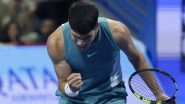 Carlos Alcaraz Beats Marin Cilic in Straight Sets To Advance at Qatar Open 2025