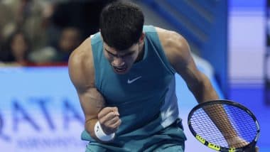 Carlos Alcaraz Beats Marin Cilic in Straight Sets To Advance at Qatar Open 2025