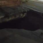 Delhi Road Cave-In: Portion of Road Caves in Dwarka, Car Falls in Pit (Watch Video)