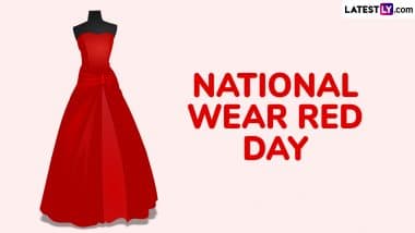 National Wear Red Day 2025 in the US: Know Date, Aim and Significance of the Day That Raises Awareness About Heart Disease in Women