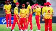 How To Watch ZIM vs IRE 1st T20I 2025 Free Live Streaming Online? Get Free Telecast Details of Zimbabwe vs Ireland Three-Match T20I Series on TV