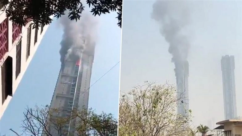 Fire Breaks Out in South Mumbai Highrise; No One Hurt
