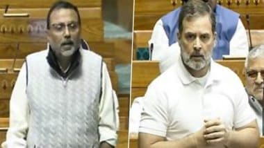 BJP MP Nishikant Dubey Writes to Lok Sabha Speaker Om Birla, Seeks Privilege Motion Against Rahul Gandhi Over China Charges