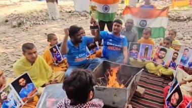 ‘Havan’ for Team India: Patna’s Ved Vidyalaya Child Priests Pray for Victory Ahead of Champions Trophy 2025 India-Pakistan Match (Watch Video)