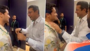 Wasim Akram Lauds Abhishek Sharma After Record-Breaking T20I Knock Against England After India&rsquo;s Clash Against Pakistan in ICC Champions Trophy 2025 (Watch Video)