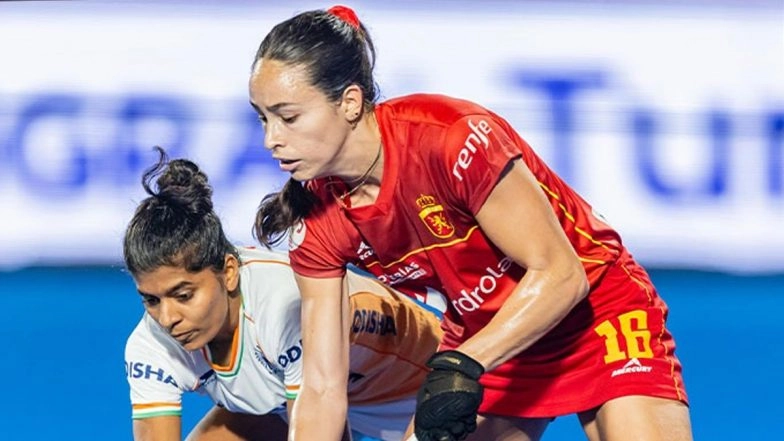 FIH Hockey Pro League 2024–25: India Women Handed 0-1 Defeat by Spain