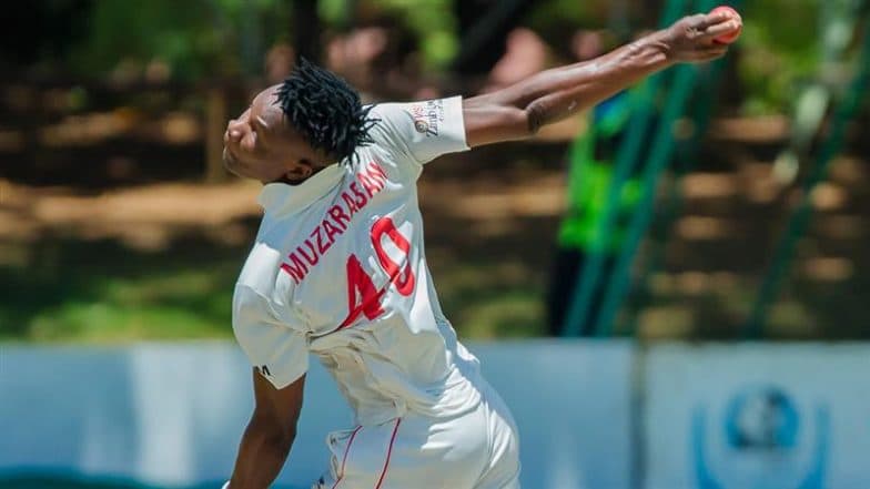 Blessing Muzarabani Becomes First Zimbabwe Pacer To Pick Seven Wickets in an Innings, Achieves Record During IRE vs ZIM One-Off Test 2025