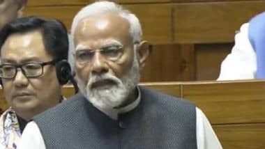 President Droupadi Murmu’s Address in Parliament Will Strengthen Resolve for Viksit Bharat and Provide Inspiration to Common Man, Says PM Narendra Modi in Lok Sabha (Watch Video)