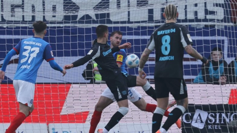 Bundesliga 2024&ndash;25: Bayer Leverkusen Cruises Past Bottom-Placed Holstein Kiel 2&ndash;0 To Keep Pressure on Bayern Munich