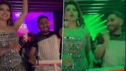 Birthday Girl Urvashi Rautela Wears ‘Real Diamond’ Silver Dress and Grooves to Viral ‘Dabidi Dibidi’ With Orry (Watch Video)