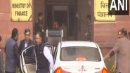 India News | MoS Finance Pankaj Chaudhary Arrives at North Block Ahead of Union Budget