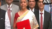 Entertainment News | Budget 2025: Nirmala Sitharaman's Saree Honours Bihar's Madhubani Artist Dulari Devi