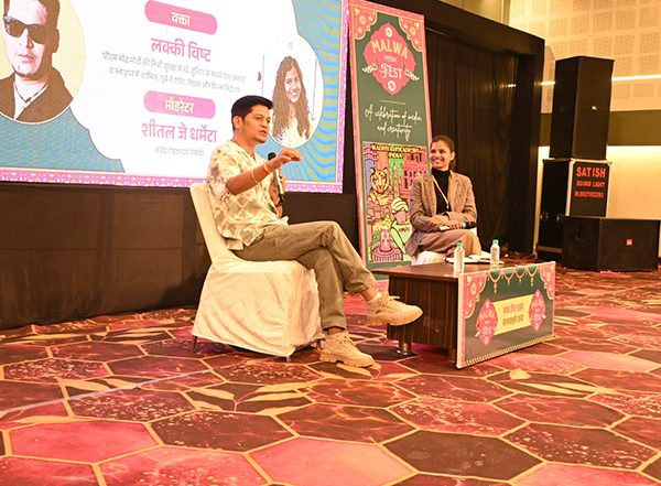 Business News | Malwa Media Fest 2.0 Begins in Ratlam: Ex-NSG Commando Lucky Bisht & 'Panchayat' Star Durgesh Kumar Share 'Hard Work is the Key to Success'