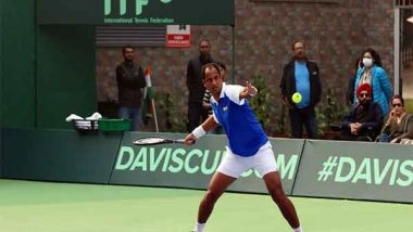 Sports News | India Take Commanding Lead as Ramkumar, Mukund Dazzle on Day 1 of Davis Cup 2025