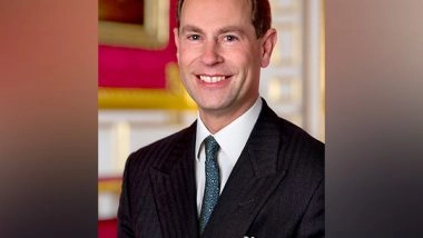World News | UK's Prince Edward Arrives in India on 3-day Visit