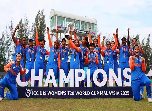 Sports News | BCCI Announces Rs 5 Crore Cash Reward for Women's U19 Squad After Their WC Triumph