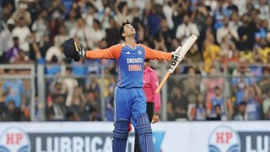 Sports News | Abhishek Sharma Rewrites Record Books with Scintillating Century Against England at Wankhede