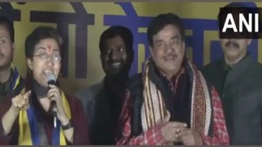 India News | TMC MP Shatrugan Sinha Campaigns for Delhi CM Atishi Ahead of Assembly Elections