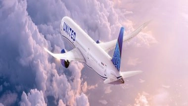 World News | United Airlines Plane Catches Fire on Runway in Houston, All Passengers Safe